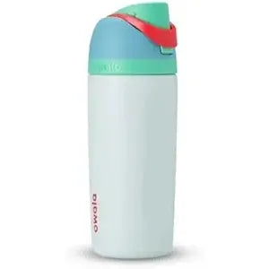 Owala FreeSip Kids 473 ml Regenwald BPA-freie Wasserflasche mit Tülle