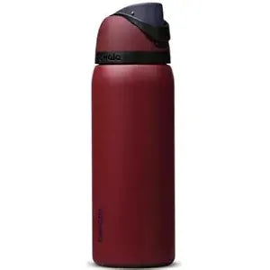 Owala FreeSip Wasserflasche, 950 ml, Farbe: Burgundy Bay