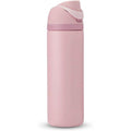 Owala Edelstahl-Wasserflasche, 710 ml, Rosenquarz-Pink, Flip-Top-Deckel