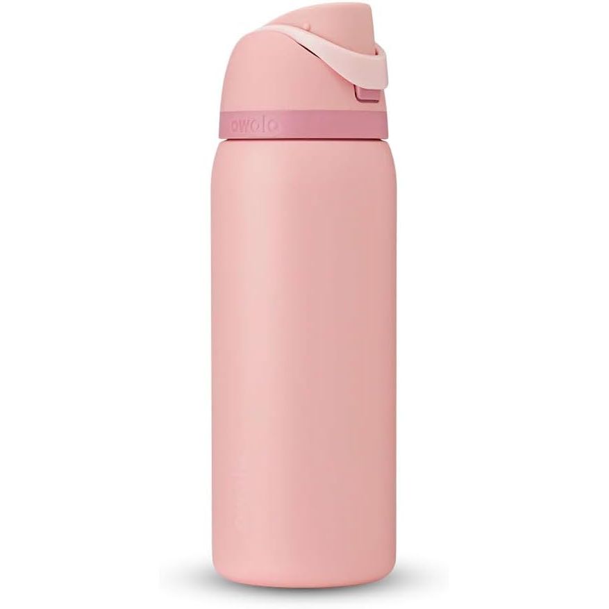Owala FreeSip Trinkflasche, Rosenquarz, 950 ml