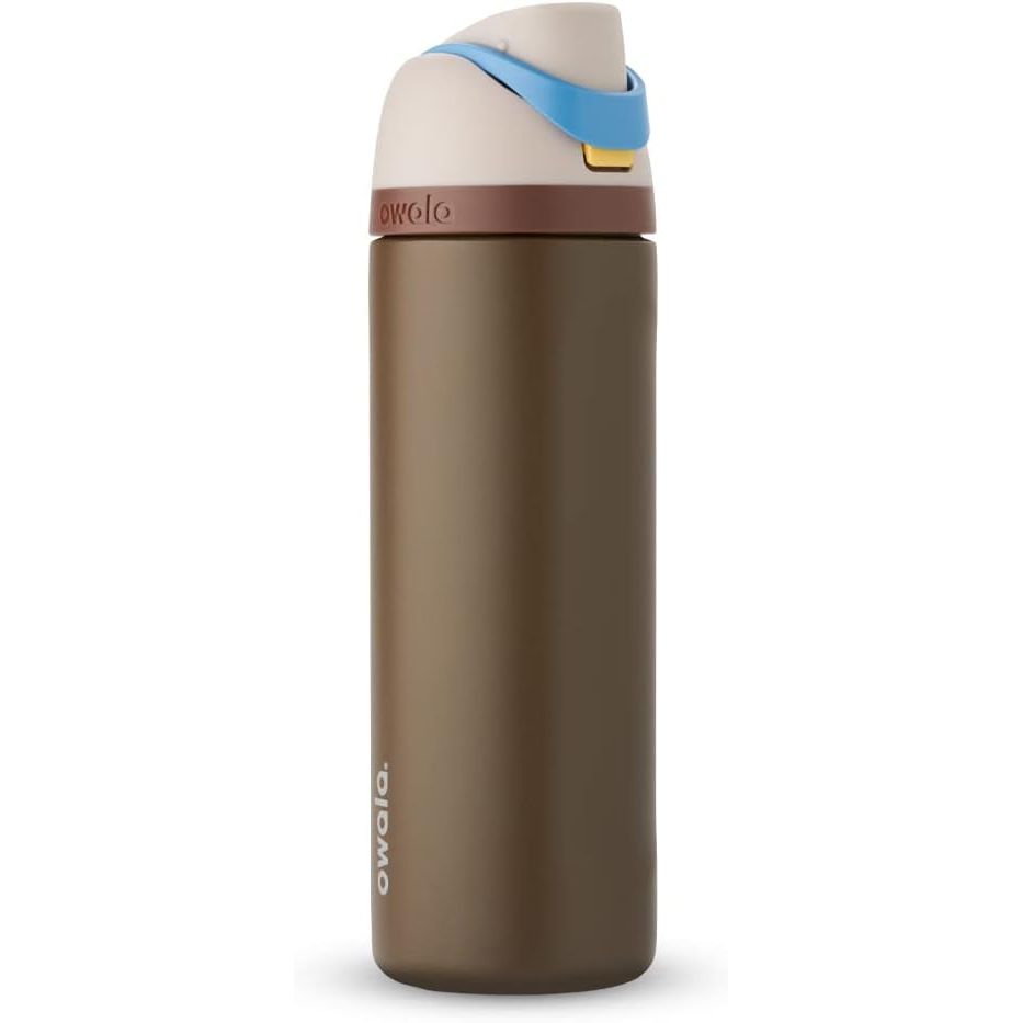 Owala Star Wars FreeSip Isolierte Edelstahl-Wasserflasche mit Strohhalm für Sport, Reisen und Schule, BPA-freie Sportwasserflasche, 946 ml, Darth Vader