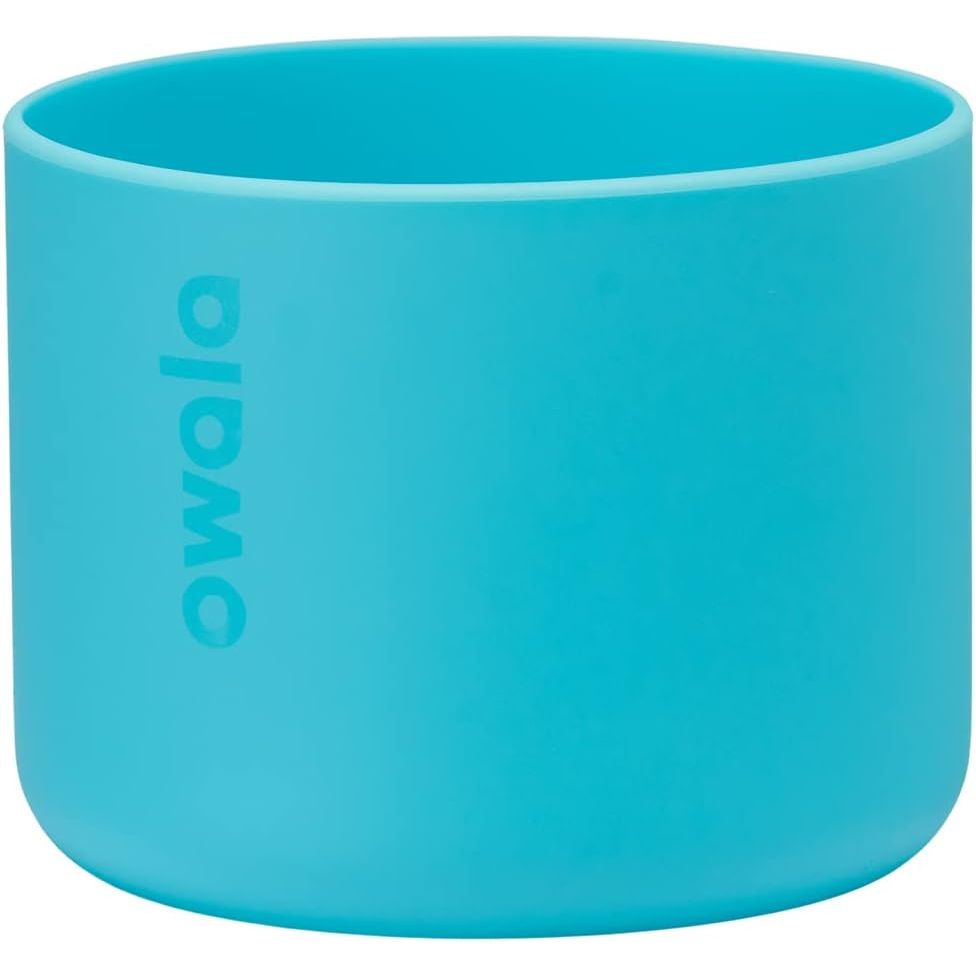 Owala Silikon-Schutzhülle für Trinkflaschen, Rutschfester Schutzmantel für Wasserflaschen, Schützt FreeSip, Twist und Flip Edelstahl-Trinkflaschen, 710 ml, Grau