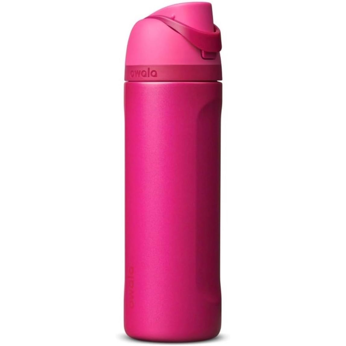 Owala FreeSip Isolierte Edelstahl-Wasserflasche, Read My Lips, 710 ml