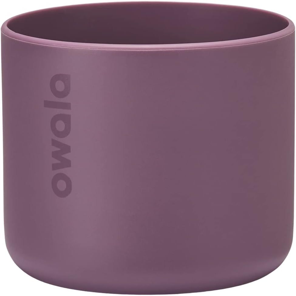 Owala Silikon-Schutzhülle für Trinkflaschen, Rutschfester Schutzmantel für Wasserflaschen, Schützt FreeSip, Twist und Flip Edelstahl-Trinkflaschen, 710 ml, Grau