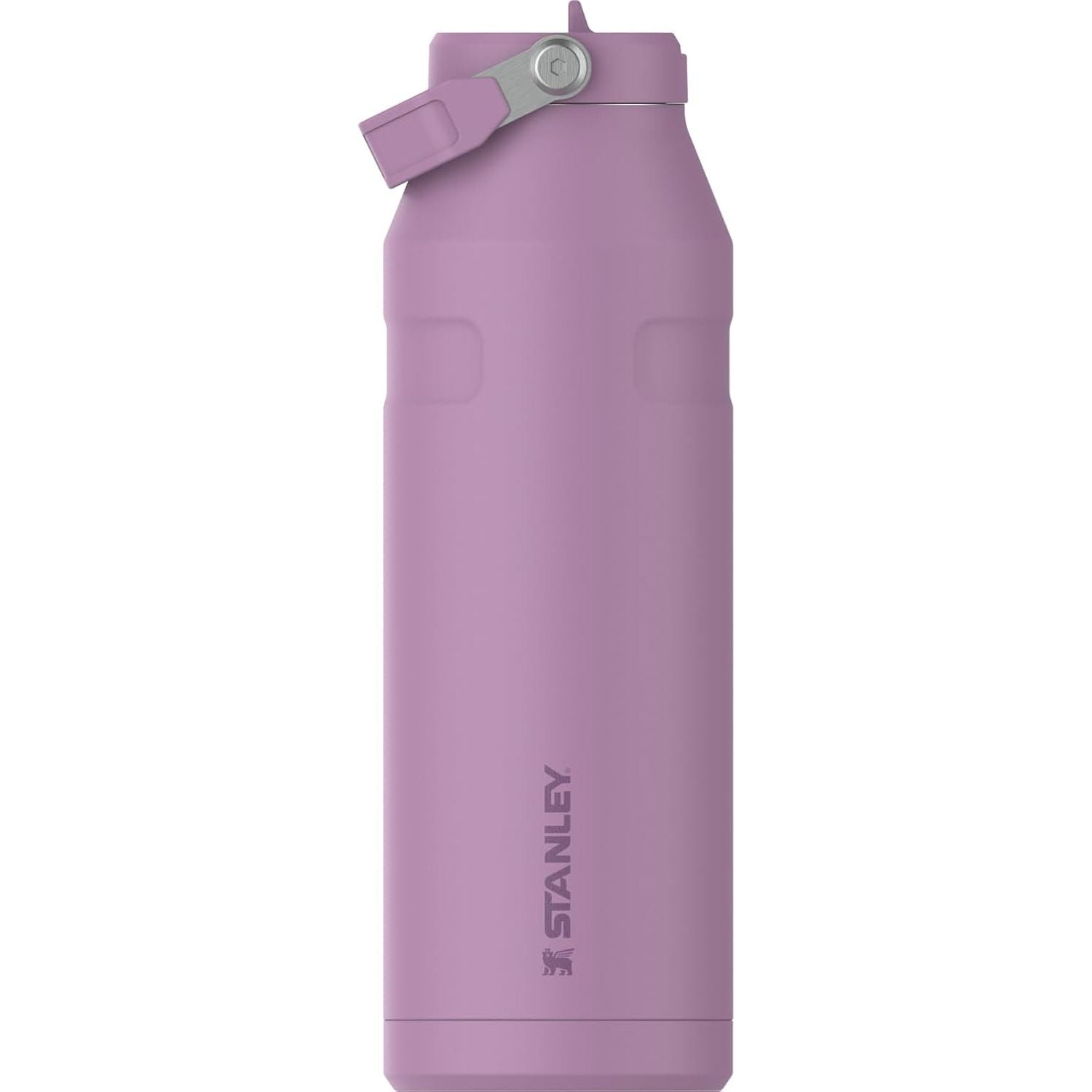 Stanley IceFlow Flip Straw 2.0 Wasserflasche 709 ml | Integrierter Strohhalm mit größerer Öffnung | Leicht und auslaufsicher | Isolierter Edelstahl | BPA-frei | Twilight