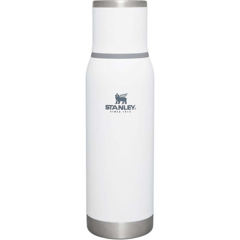 Stanley Adventure-To-Go Vakuumflasche 1,1 l | Weithals mit auslaufsicherem Tassendeckel | Hält Getränke heiß oder kalt | Kompakt für Reisen | Isolierte Edelstahl-Thermflasche | BPA-frei | Spring Green