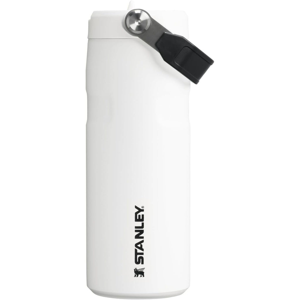 Stanley IceFlow Flip Straw 2.0 Wasserflasche 709 ml | Integrierter Strohhalm mit größerer Öffnung | Leicht und auslaufsicher | Isolierter Edelstahl | BPA-frei | Twilight