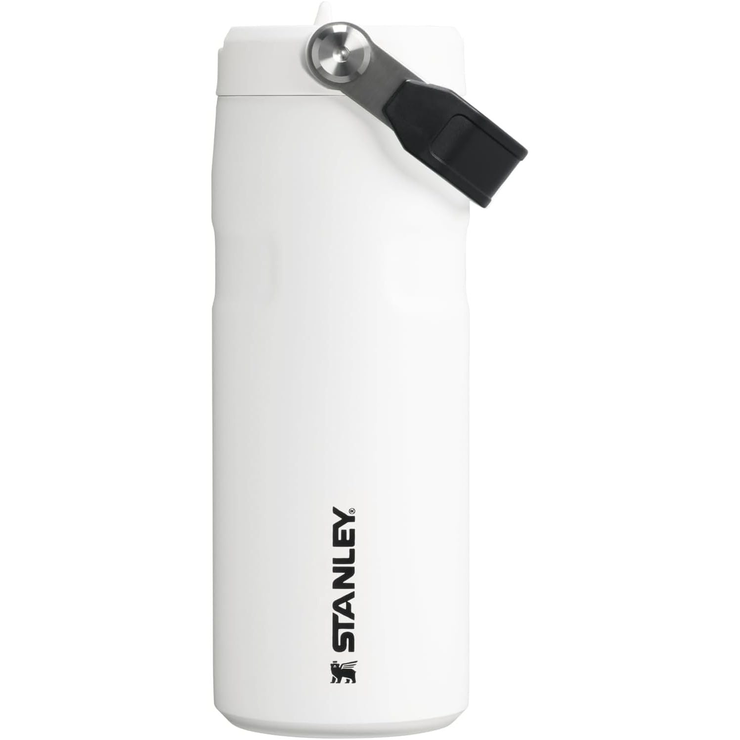 Stanley IceFlow Flip Straw 2.0 Wasserflasche 709 ml | Integrierter Strohhalm mit größerer Öffnung | Leicht und auslaufsicher | Isolierter Edelstahl | BPA-frei | Twilight