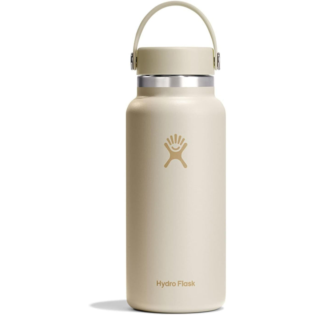 Hydro Flask Wasserflasche – isolierter Edelstahl – Weithals-Flex-Deckel, auslaufsicher, tropffrei und wiederbefüllbar, 590 ml Harbor Blue