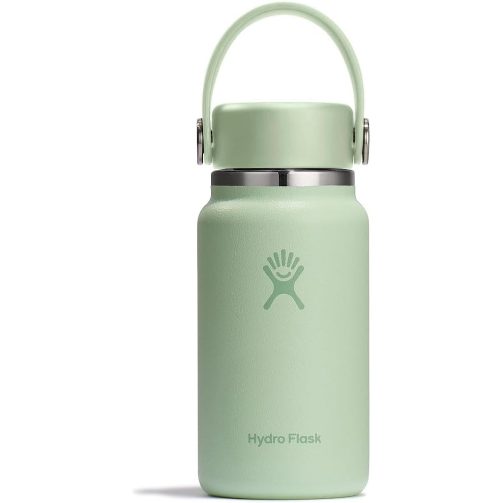 Hydro Flask Micro Bottle – Auslaufsichere Taschenflasche – Isolierte Mini-Wasserflasche 198 ml Aloe