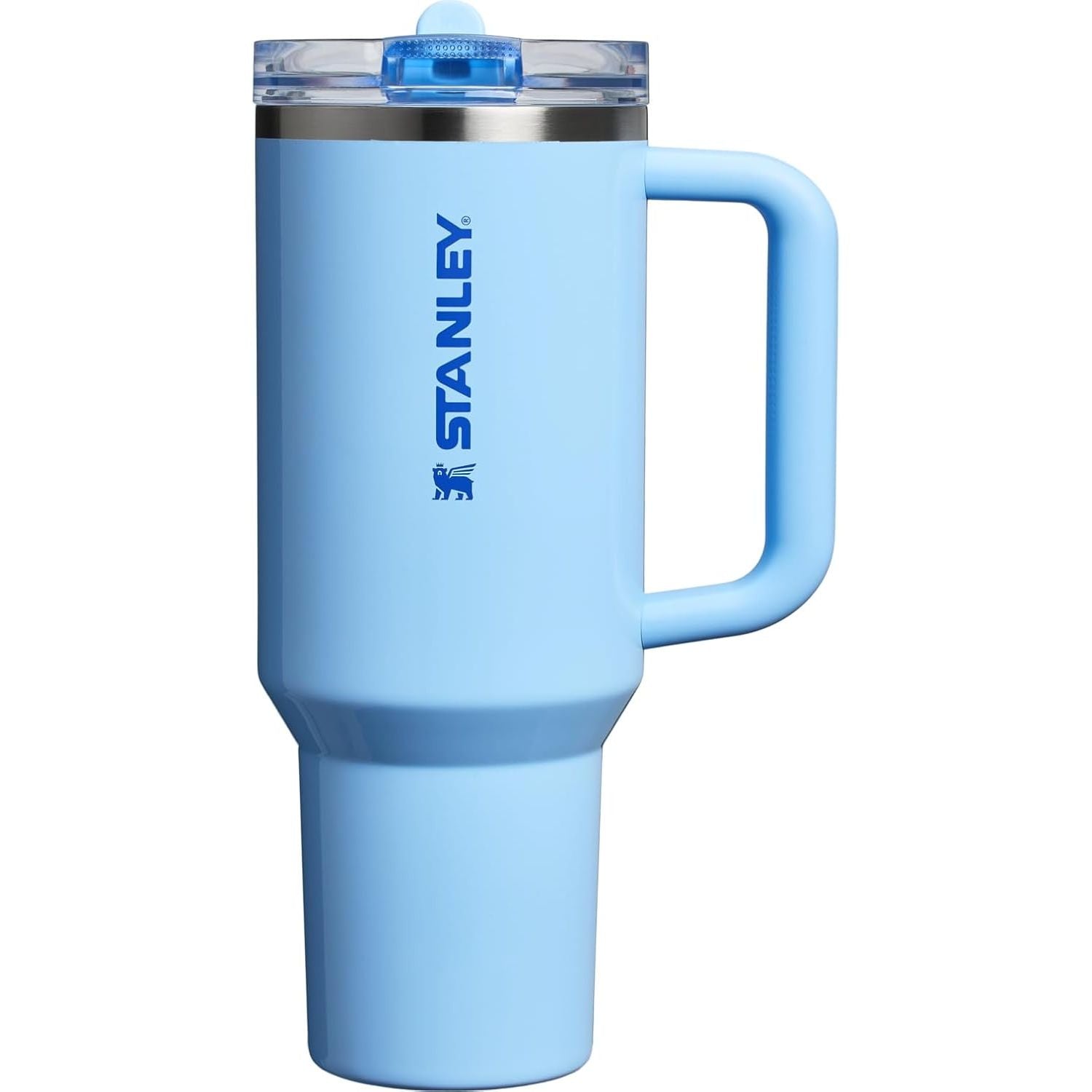 STANLEY Quencher ProTour Flip Straw Tumbler mit auslaufsicherem Deckel 1,2 Liter | Integrierter Strohhalm und Griff | Passt in Becherhalter für Reisen | Isolierter Edelstahlbecher | BPA-frei | Rosenquarz