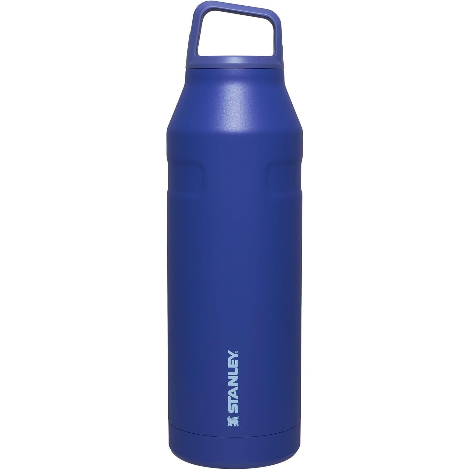 Stanley IceFlow Cap and Carry Trinkflasche | Weithals-Drehverschluss | Leicht & Auslaufsicher für Reisen & Sport | Isolierter Edelstahl | BPA-frei