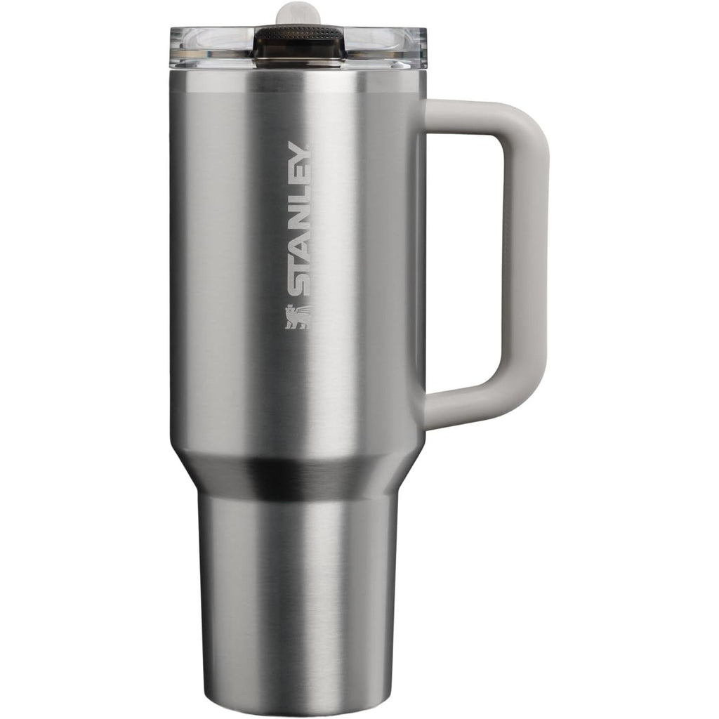 STANLEY Quencher ProTour Flip Straw Tumbler mit auslaufsicherem Deckel 1,2 Liter | Integrierter Strohhalm und Griff | Passt in Becherhalter für Reisen | Isolierter Edelstahlbecher | BPA-frei | Rosenquarz