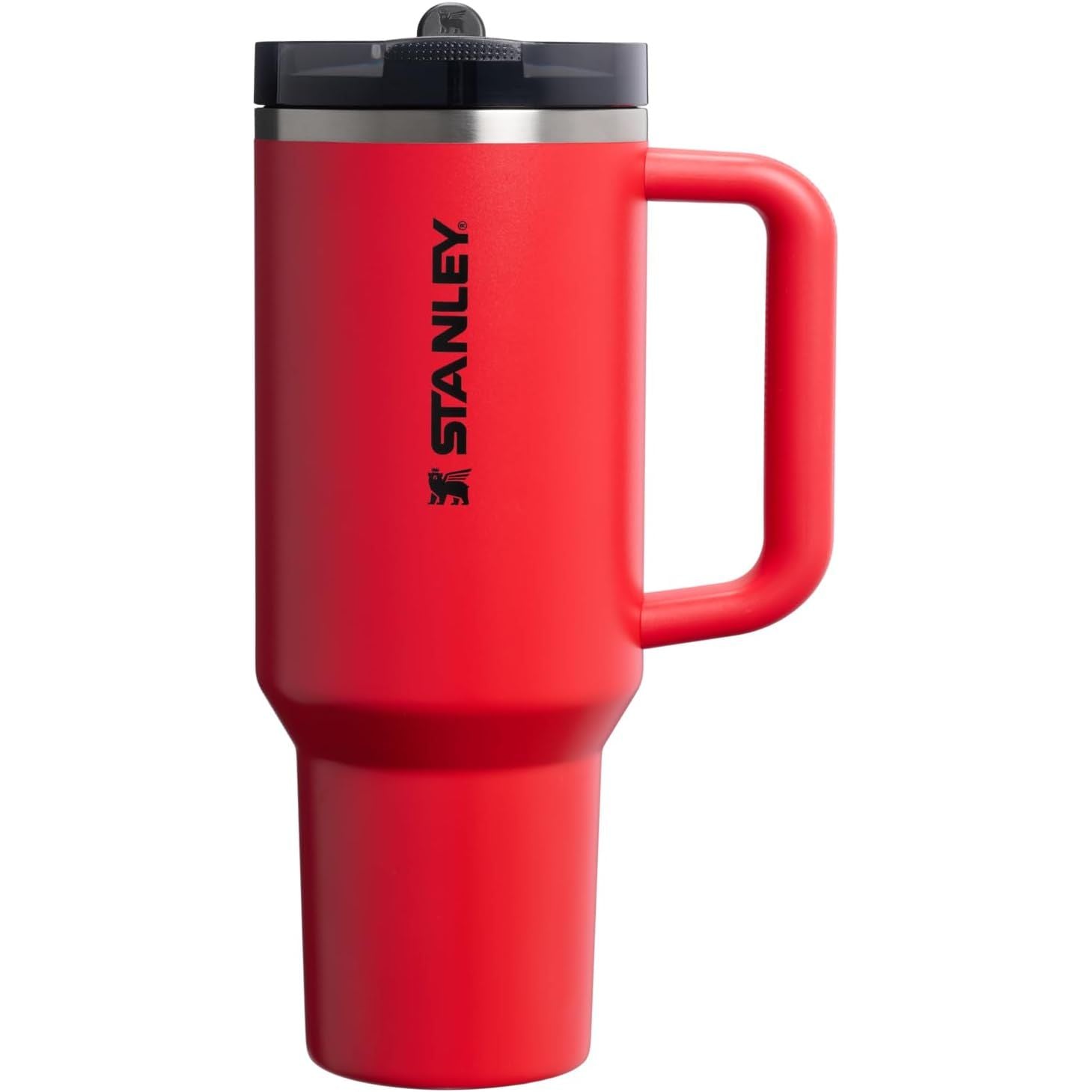 STANLEY Quencher ProTour Flip Straw Tumbler mit auslaufsicherem Deckel 1,2 Liter | Integrierter Strohhalm und Griff | Passt in Becherhalter für Reisen | Isolierter Edelstahlbecher | BPA-frei | Rosenquarz