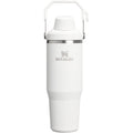 Stanley IceFlow 2.0 Fast Flow Becher mit Griff 887 ml | Angeschrägter Ausgießerdeckel zum Drehen | Auslaufsichere Trinkflasche | Isolierter Edelstahl | BPA-frei | Frost