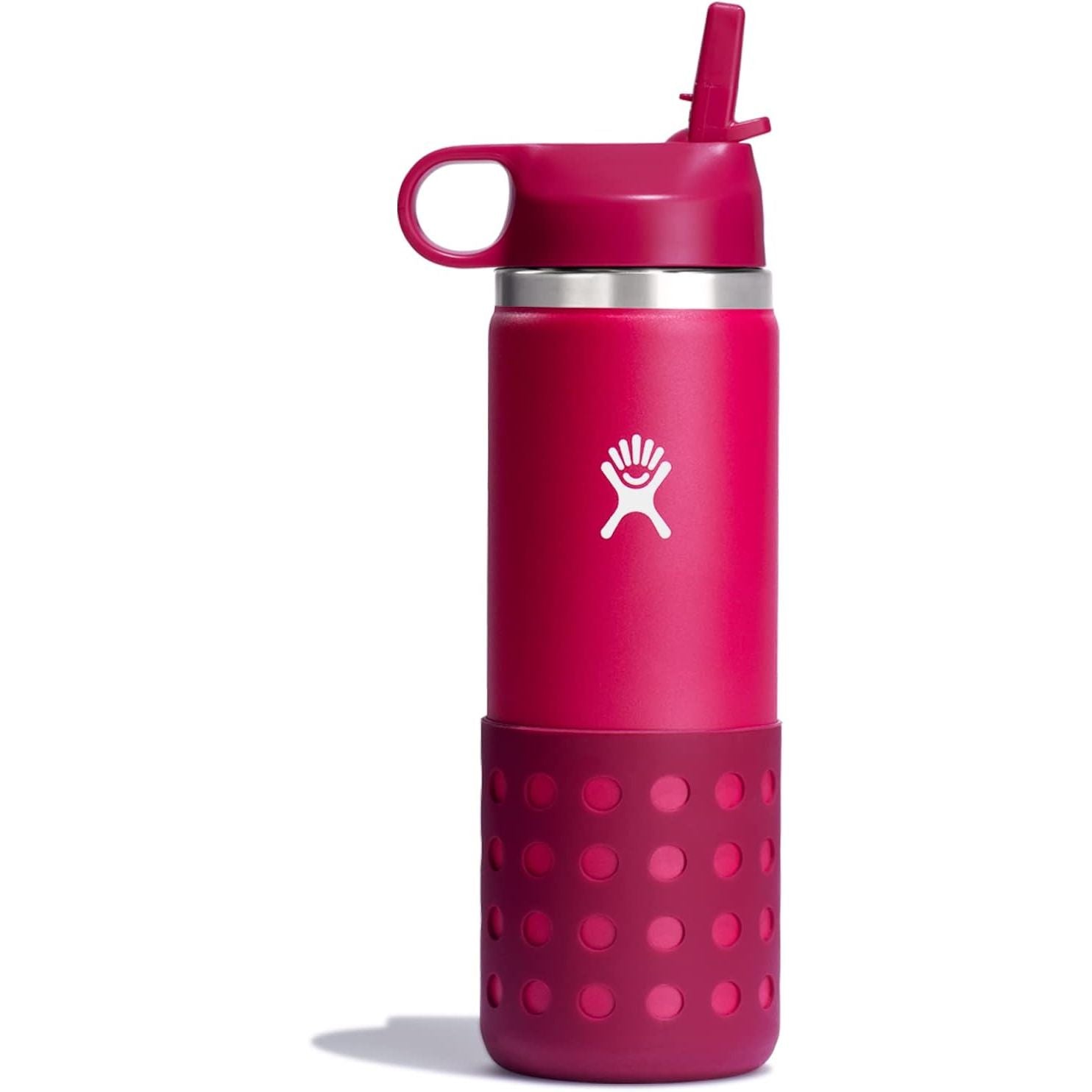 Hydro Flask Kinder-Trinkflasche für die Schule - Edelstahl und isoliert mit Strohhalmverschluss - 355 ml in Seaspray Blue