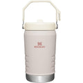 Stanley IceFlow Flip Straw Kanne mit Griff 1,2 Liter | Drehverschluss und hochklappbarer Strohhalm | Auslaufsicher für Reisen und Sport | Isolierter Edelstahl | BPA-frei | Rosenquarz