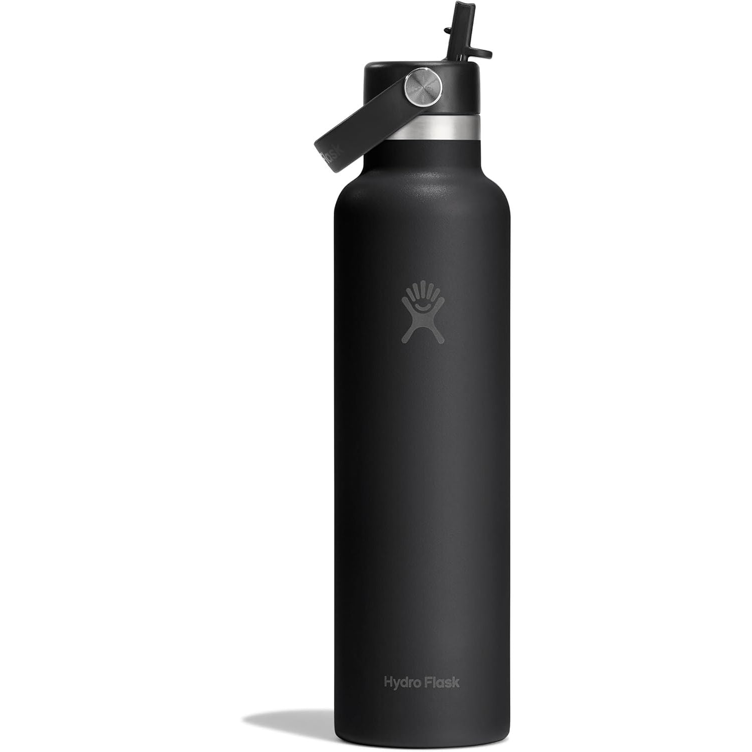 Hydro Flask Wasserflasche – isolierter Edelstahl – Strohhalmverschluss, auslaufsicher, tropfsicher in 24 Oz Capri Blue