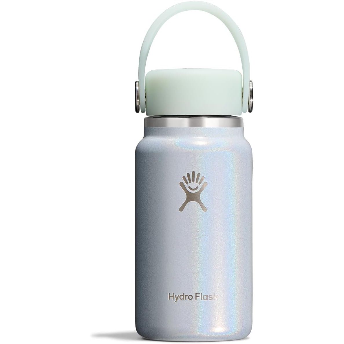 Hydro Flask Micro Bottle – Isolierte, auslaufsichere Mini-Flasche für Handtasche oder Hosentasche in 198 ml Agave Green