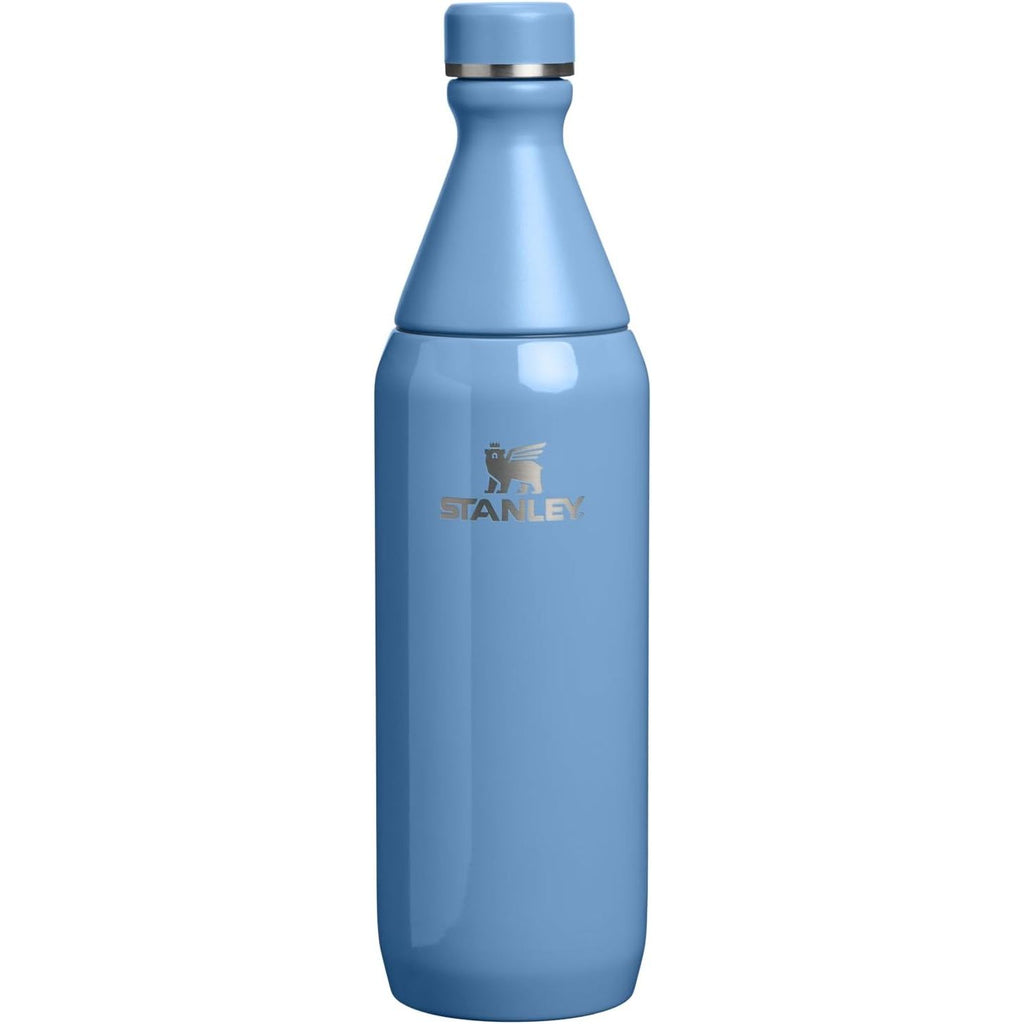 Stanley All Day Slim Bottle 20 oz | Schraubdeckel mit auslaufsicherer Dichtung | Schlankes Design für Reisen und Sport | Isolierter Edelstahl | BPA-frei | Creme