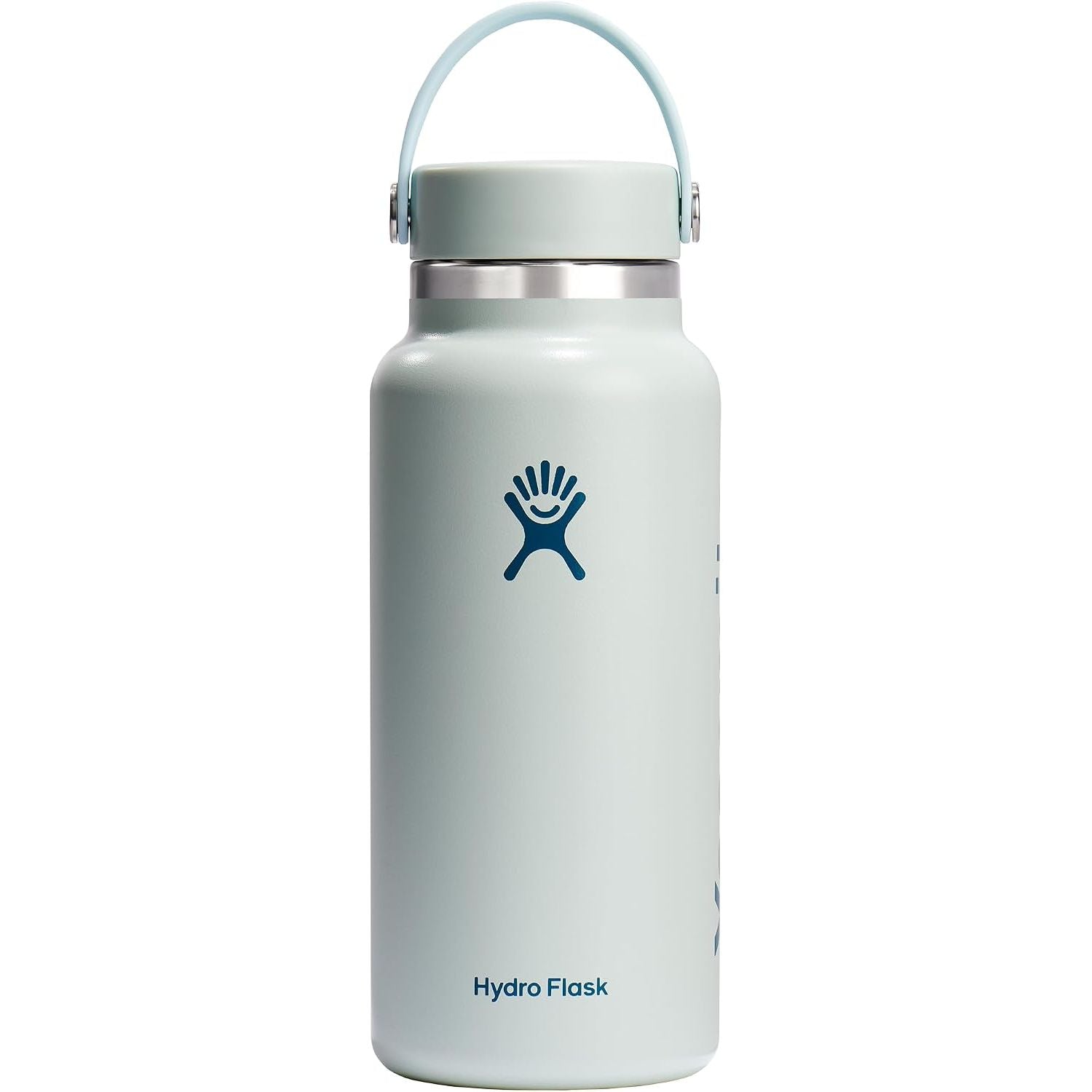 Hydro Flask Wasserflasche – isolierter Edelstahl – Weithals-Flex-Deckel, auslaufsicher, tropffrei und wiederbefüllbar, 590 ml Harbor Blue