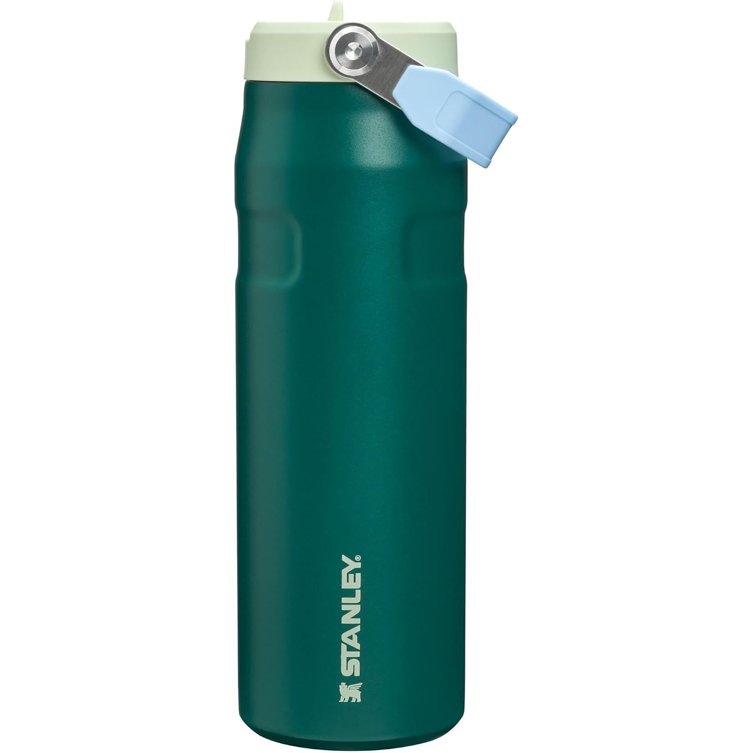 Stanley IceFlow Flip Straw 2.0 Wasserflasche 709 ml | Integrierter Strohhalm mit größerer Öffnung | Leicht und auslaufsicher | Isolierter Edelstahl | BPA-frei | Twilight