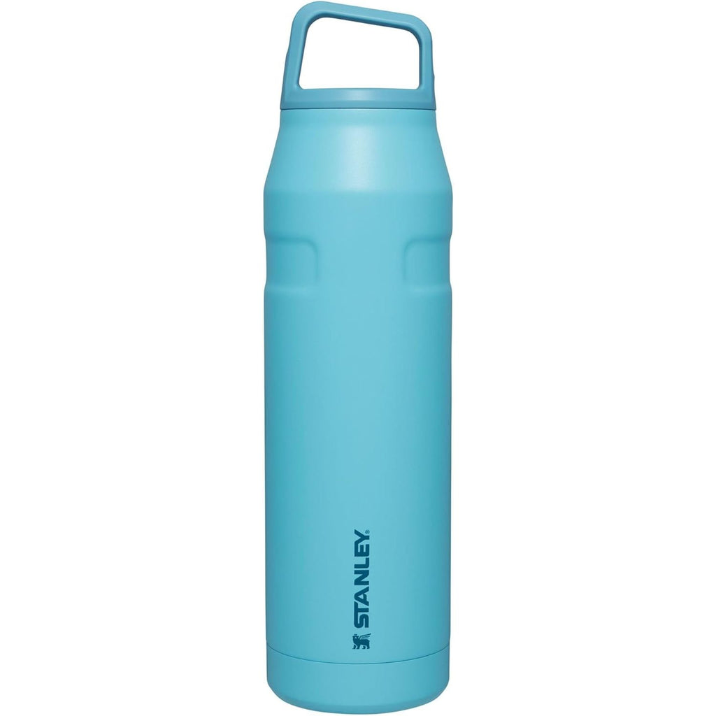 Stanley IceFlow Cap and Carry Trinkflasche | Weithals-Drehverschluss | Leicht & Auslaufsicher für Reisen & Sport | Isolierter Edelstahl | BPA-frei