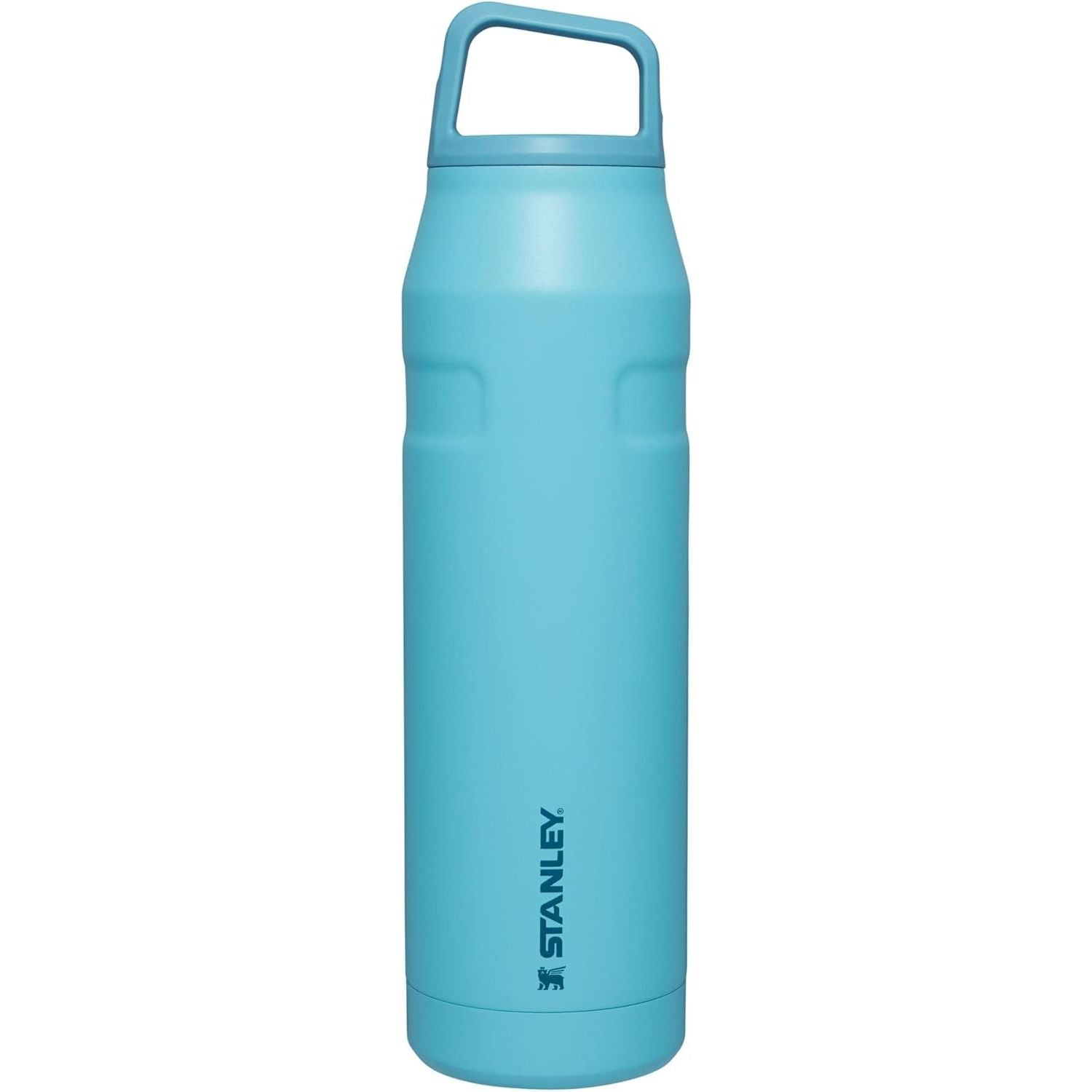 Stanley IceFlow Cap and Carry Trinkflasche | Weithals-Drehverschluss | Leicht & Auslaufsicher für Reisen & Sport | Isolierter Edelstahl | BPA-frei