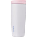 Owala SmoothSip Slider Keramikbeschichteter Isolier-Kaffeebecher aus Edelstahl, kein metallischer Geschmack, wiederverwendbarer Reisebecher, Heiß-/Eiskaffeebecher, BPA-frei, 590 ml, Candy Coated