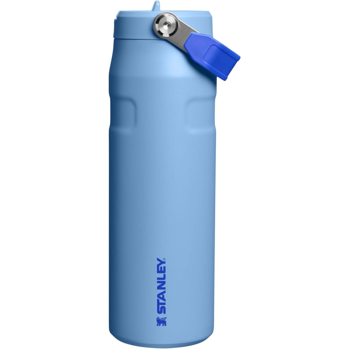 Stanley IceFlow Flip Straw 2.0 Wasserflasche 709 ml | Integrierter Strohhalm mit größerer Öffnung | Leicht und auslaufsicher | Isolierter Edelstahl | BPA-frei | Twilight