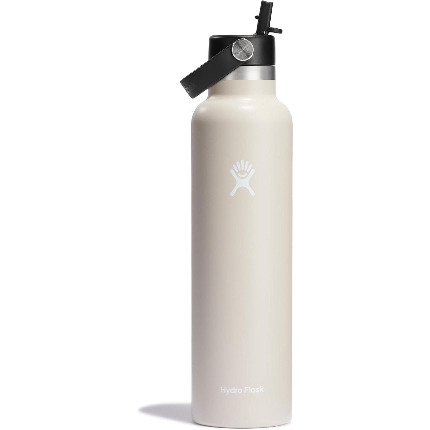 Hydro Flask Wasserflasche – isolierter Edelstahl – Strohhalmverschluss, auslaufsicher, tropfsicher in 24 Oz Capri Blue