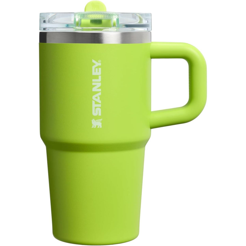 STANLEY Quencher ProTour Flip Straw Tumbler mit auslaufsicherem Deckel 1,2 Liter | Integrierter Strohhalm und Griff | Passt in Becherhalter für Reisen | Isolierter Edelstahlbecher | BPA-frei | Rosenquarz