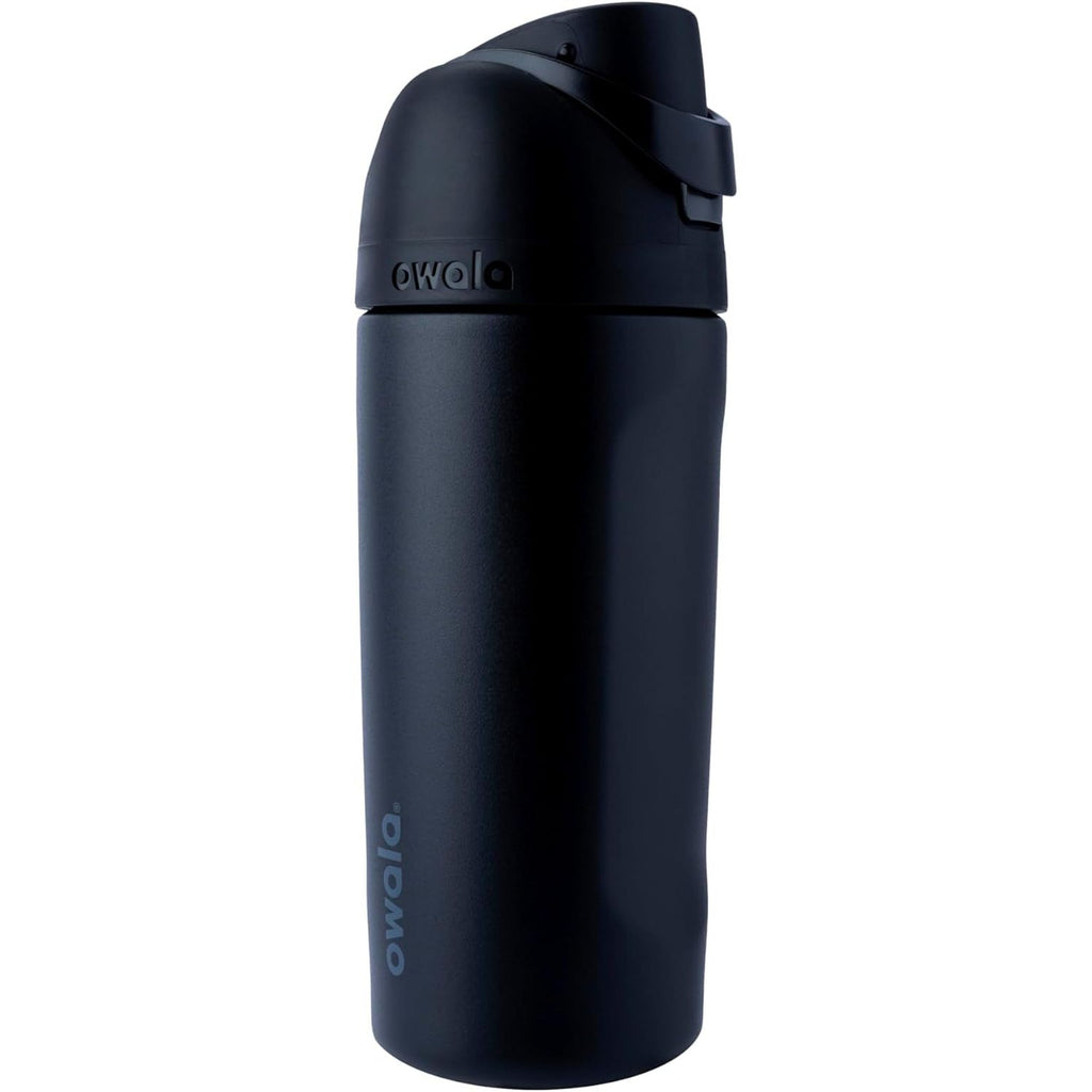 Owala FreeSip Isolierte Edelstahl-Wasserflasche mit Strohhalm für Sport und Reise, BPA-frei, 950 ml, Foggy Tide