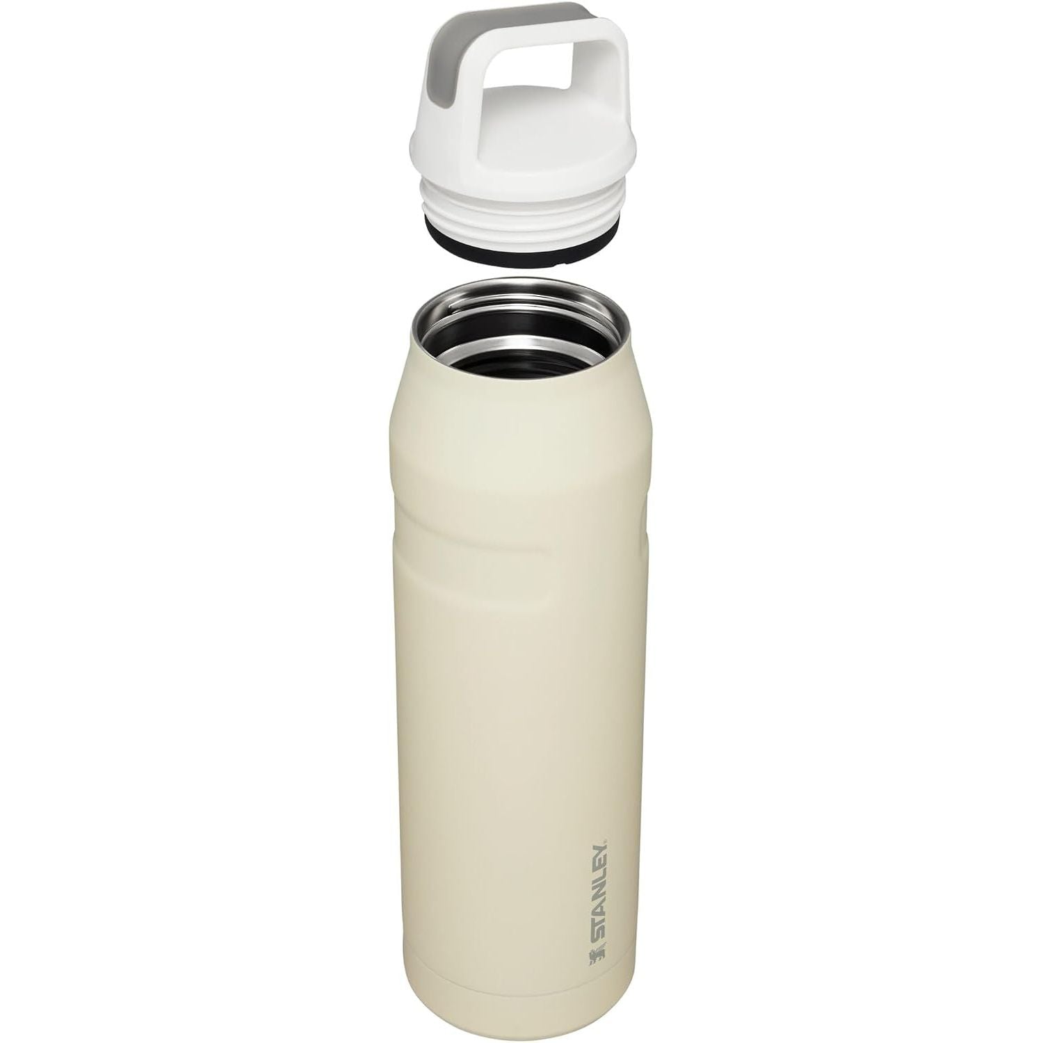 Stanley IceFlow Cap and Carry Trinkflasche | Weithals-Drehverschluss | Leicht & Auslaufsicher für Reisen & Sport | Isolierter Edelstahl | BPA-frei