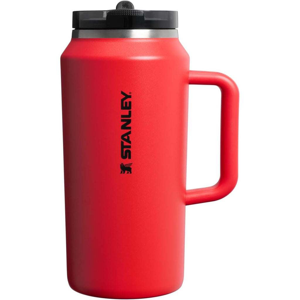 STANLEY Quencher ProTour Flip Straw Tumbler mit auslaufsicherem Deckel 1,2 Liter | Integrierter Strohhalm und Griff | Passt in Becherhalter für Reisen | Isolierter Edelstahlbecher | BPA-frei | Rosenquarz