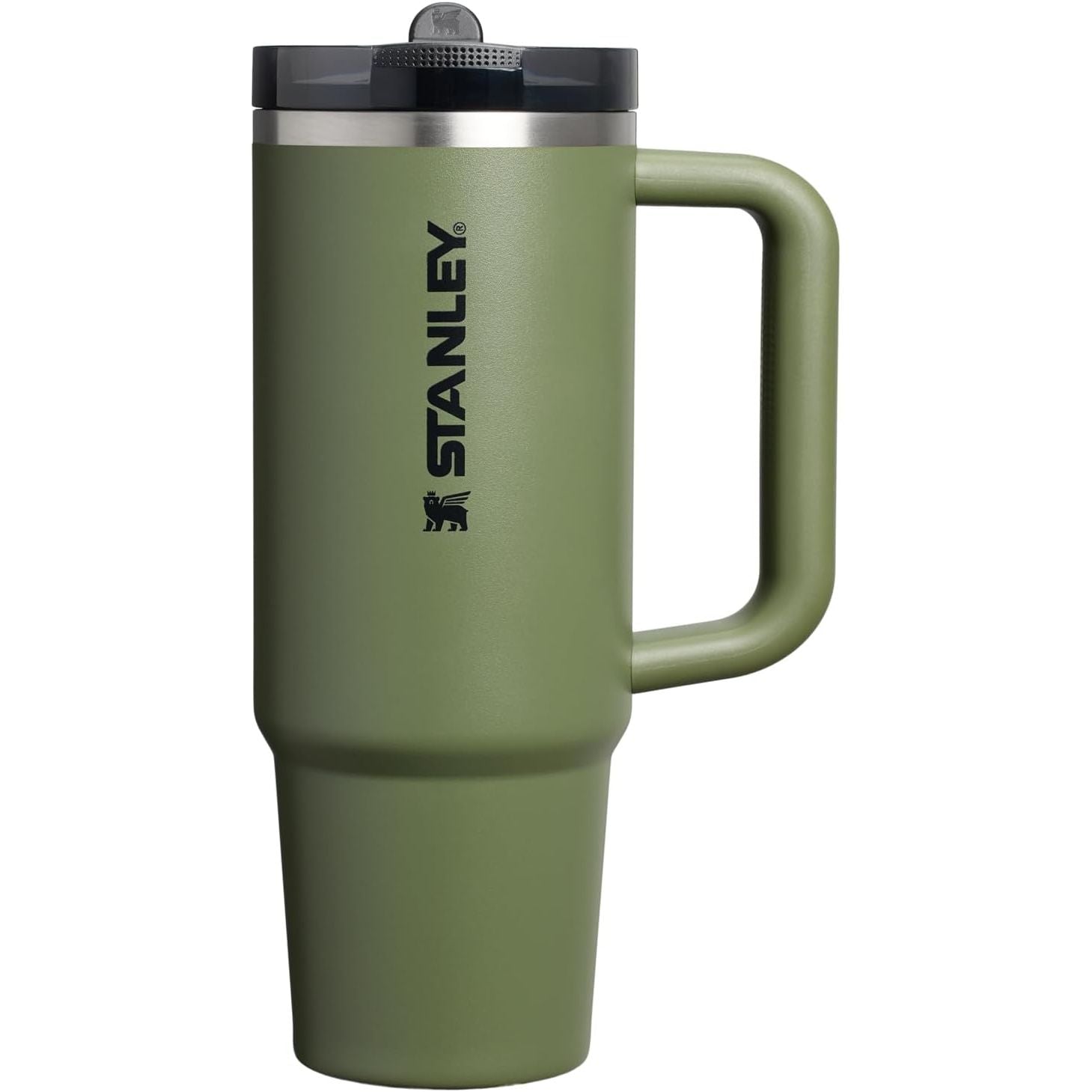 STANLEY Quencher ProTour Flip Straw Tumbler mit auslaufsicherem Deckel 1,2 Liter | Integrierter Strohhalm und Griff | Passt in Becherhalter für Reisen | Isolierter Edelstahlbecher | BPA-frei | Rosenquarz