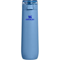 STANLEY Flowstate Spring Flasche | Auslaufsichere Trinkflasche mit Trageschlaufe & aufklappbarem Verschluss mit Verriegelung | Isolierter Edelstahl | Passt in die meisten Becherhalter | BPA-frei | 590 ml | Blue Sky