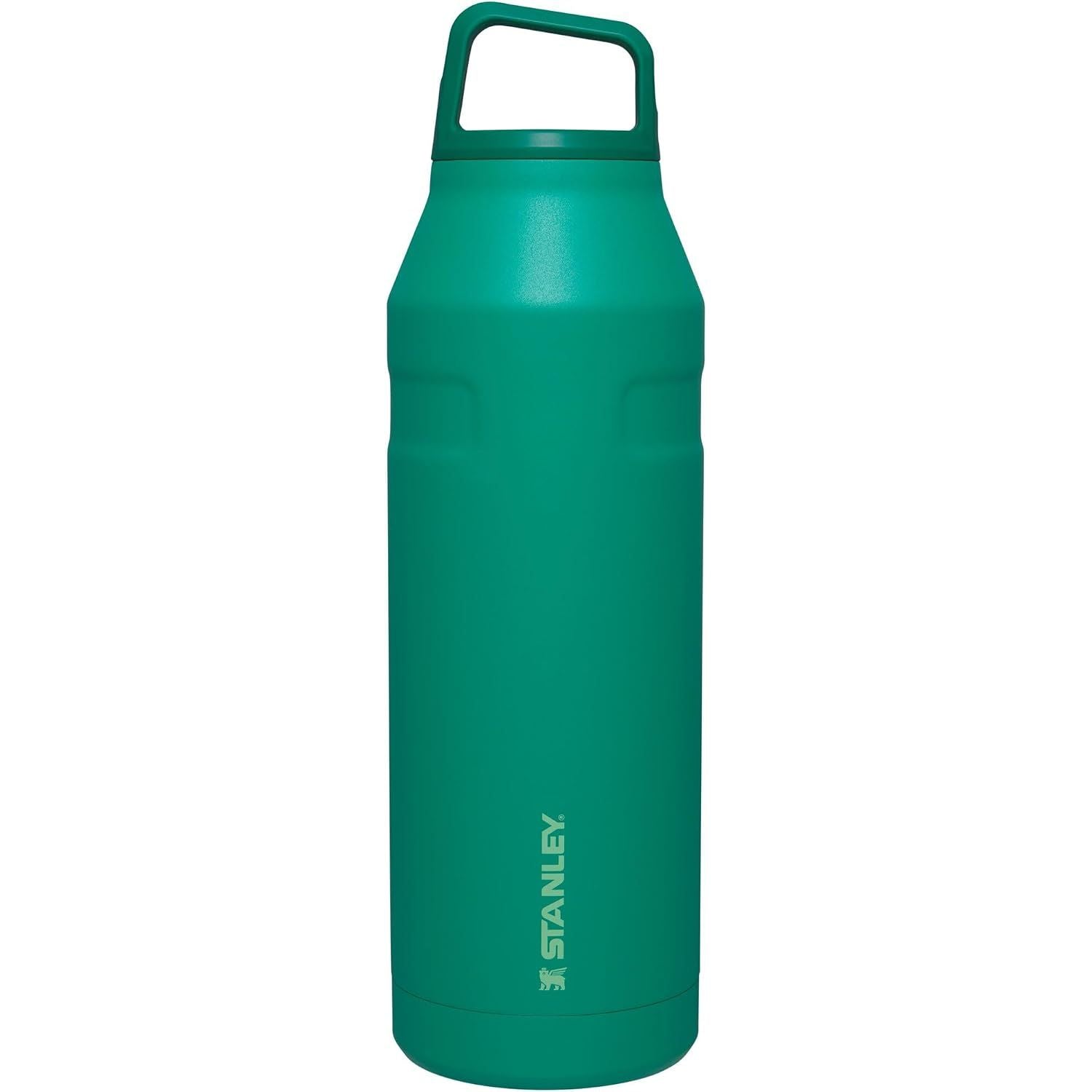 Stanley IceFlow Cap and Carry Trinkflasche | Weithals-Drehverschluss | Leicht & Auslaufsicher für Reisen & Sport | Isolierter Edelstahl | BPA-frei