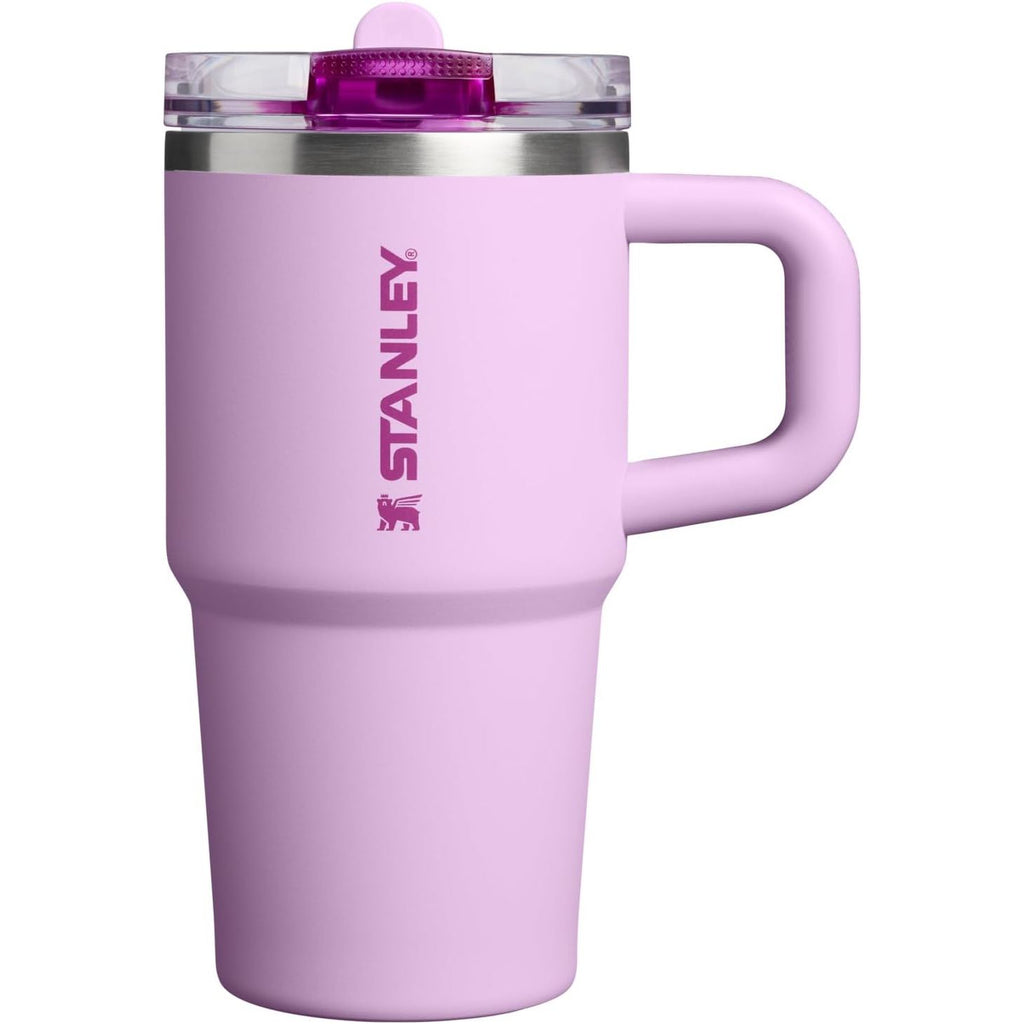 STANLEY Quencher ProTour Flip Straw Tumbler mit auslaufsicherem Deckel 1,2 Liter | Integrierter Strohhalm und Griff | Passt in Becherhalter für Reisen | Isolierter Edelstahlbecher | BPA-frei | Rosenquarz