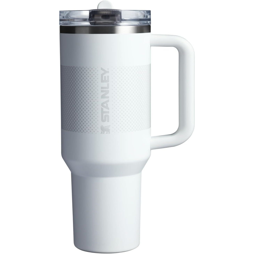 STANLEY Quencher ProTour Flip Straw Tumbler mit auslaufsicherem Deckel 1,2 Liter | Integrierter Strohhalm und Griff | Passt in Becherhalter für Reisen | Isolierter Edelstahlbecher | BPA-frei | Rosenquarz