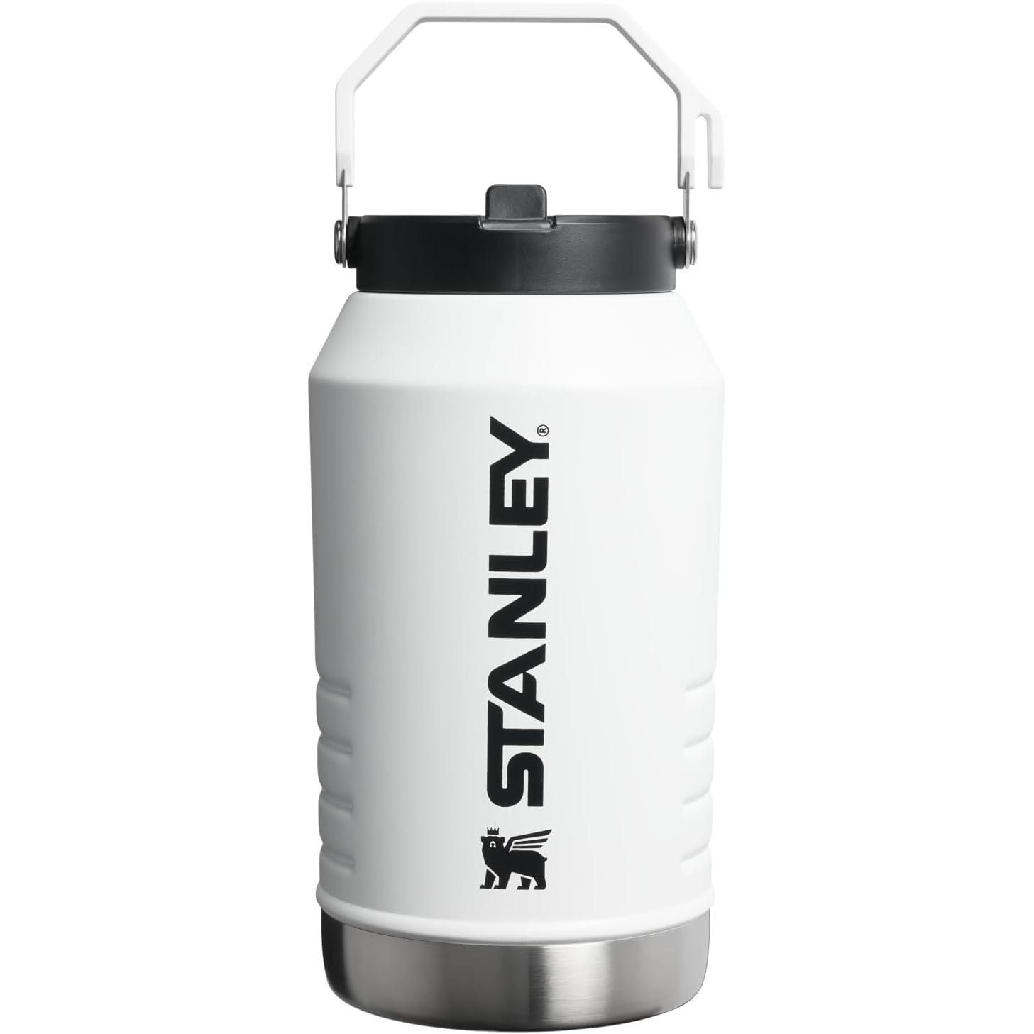 Stanley IceFlow 2.0 Flip Straw Kanne mit Griff 40 oz | Schraubverschluss und hochklappbarer Trinkhalm | Auslaufsicher für Reise und Sport | Isolierter Edelstahl | BPA-frei | Dried Pine