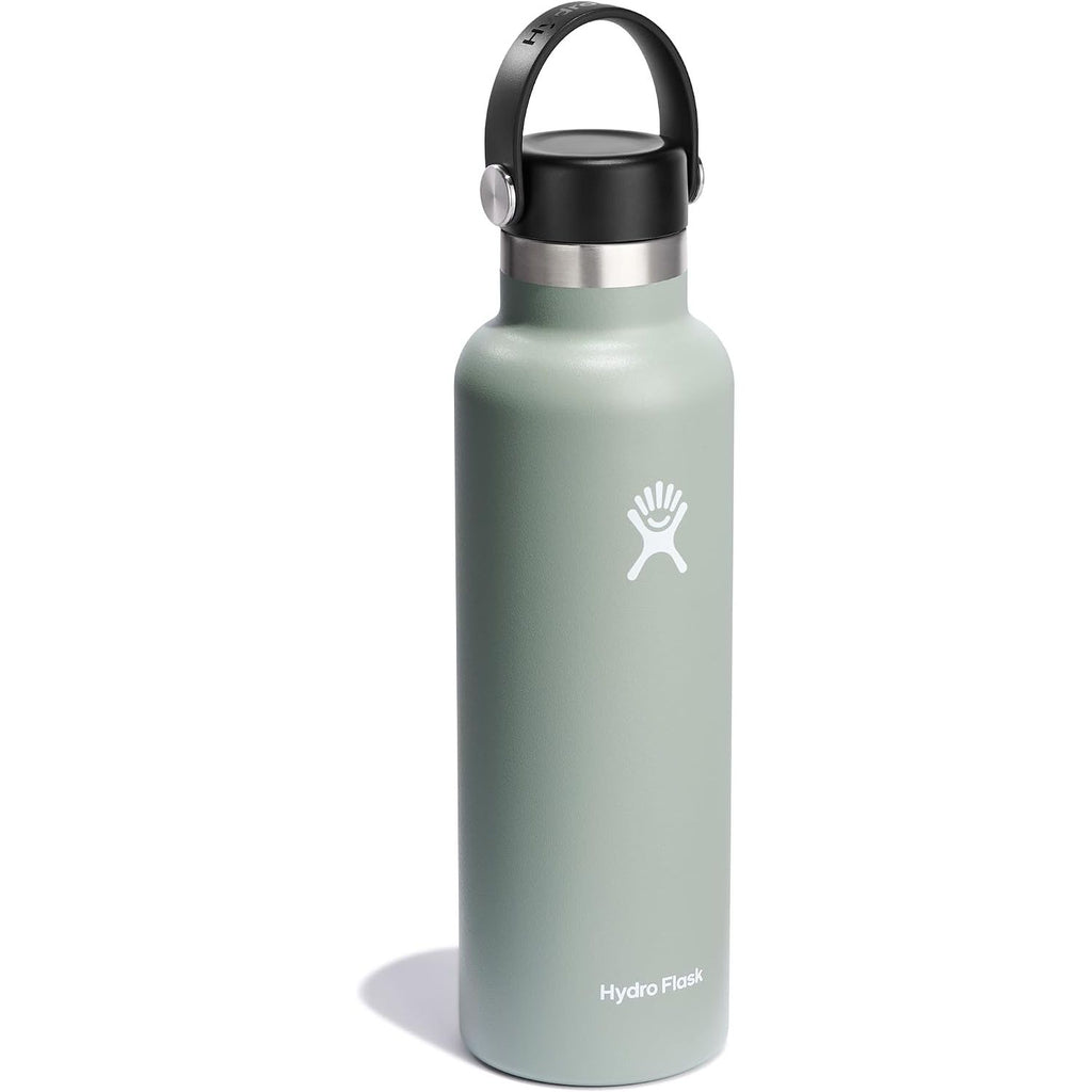 Hydro Flask Wasserflasche – isolierter Edelstahl – auslaufsicher, tropfsicher in 21 Oz Agave Green
