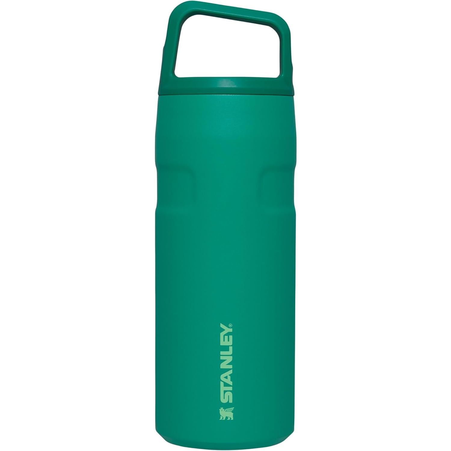 Stanley IceFlow Cap and Carry Trinkflasche | Weithals-Drehverschluss | Leicht & Auslaufsicher für Reisen & Sport | Isolierter Edelstahl | BPA-frei