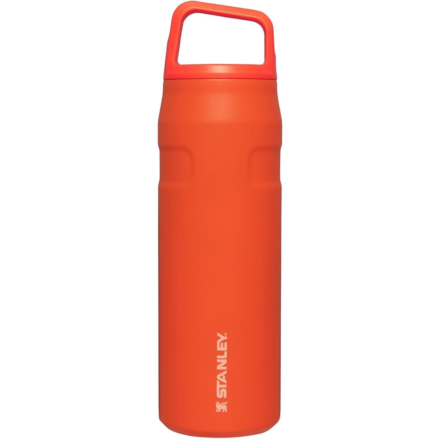 Stanley IceFlow Cap and Carry Trinkflasche | Weithals-Drehverschluss | Leicht & Auslaufsicher für Reisen & Sport | Isolierter Edelstahl | BPA-frei