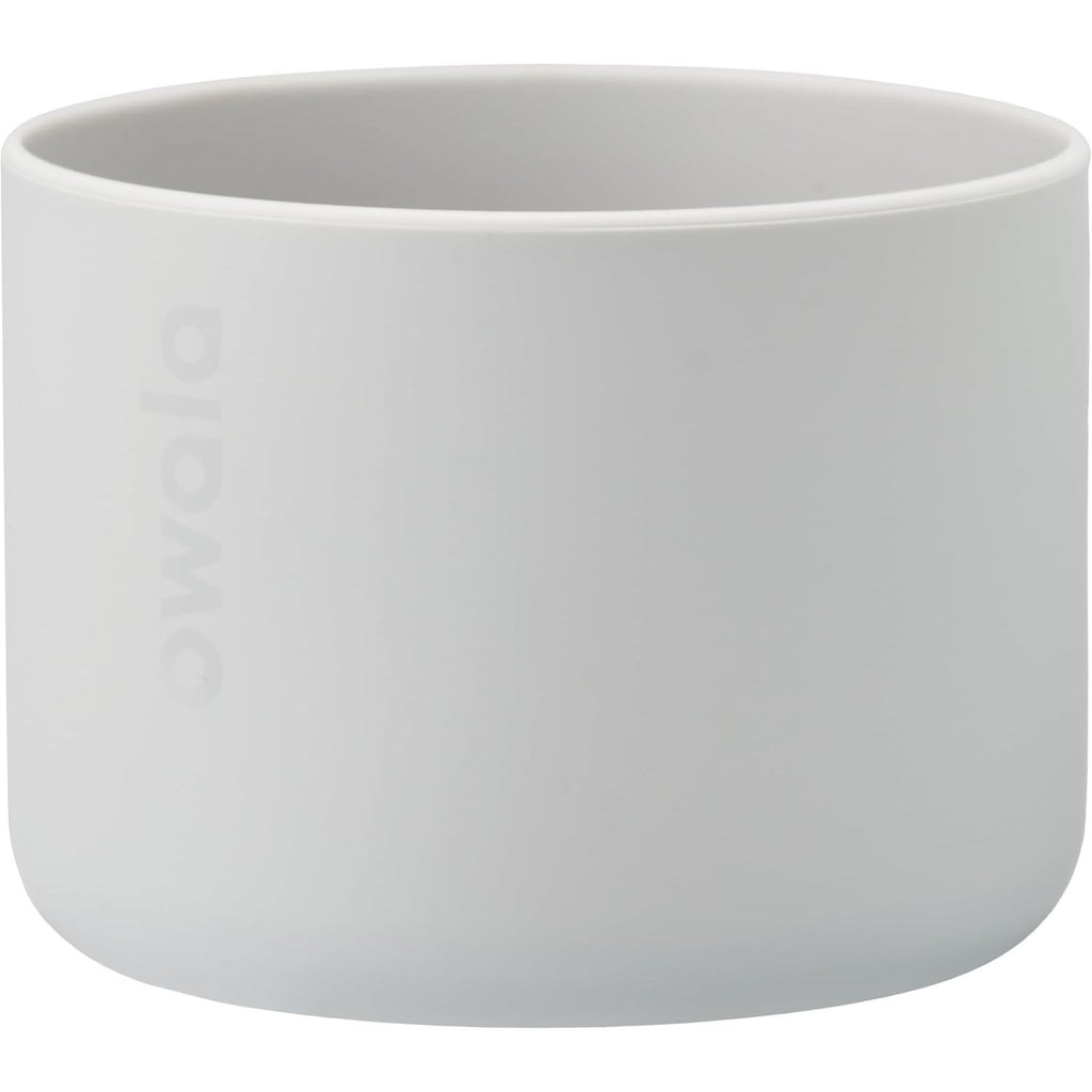 Owala Silikon-Schutzhülle für Trinkflaschen, Rutschfester Schutzmantel für Wasserflaschen, Schützt FreeSip, Twist und Flip Edelstahl-Trinkflaschen, 710 ml, Grau