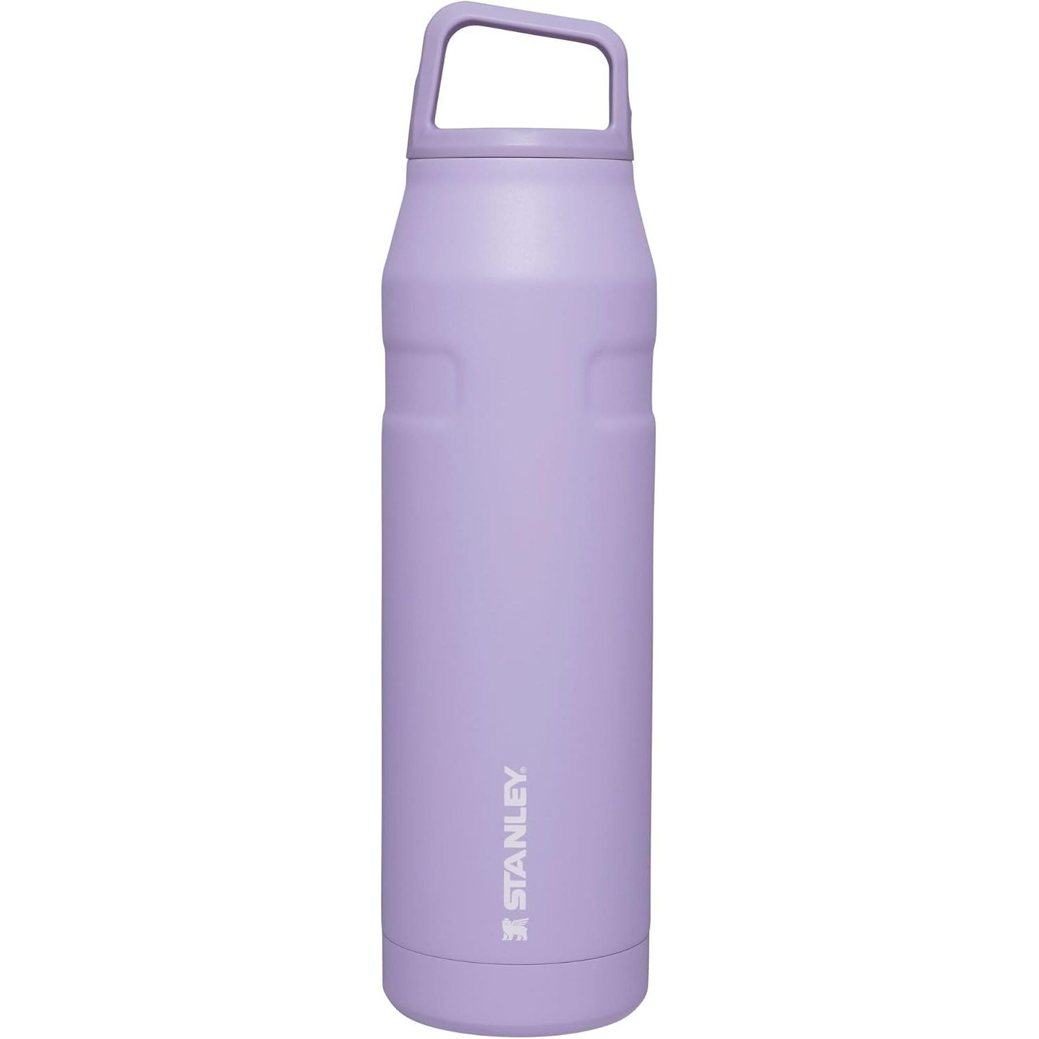 Stanley IceFlow Cap and Carry Trinkflasche | Weithals-Drehverschluss | Leicht & Auslaufsicher für Reisen & Sport | Isolierter Edelstahl | BPA-frei