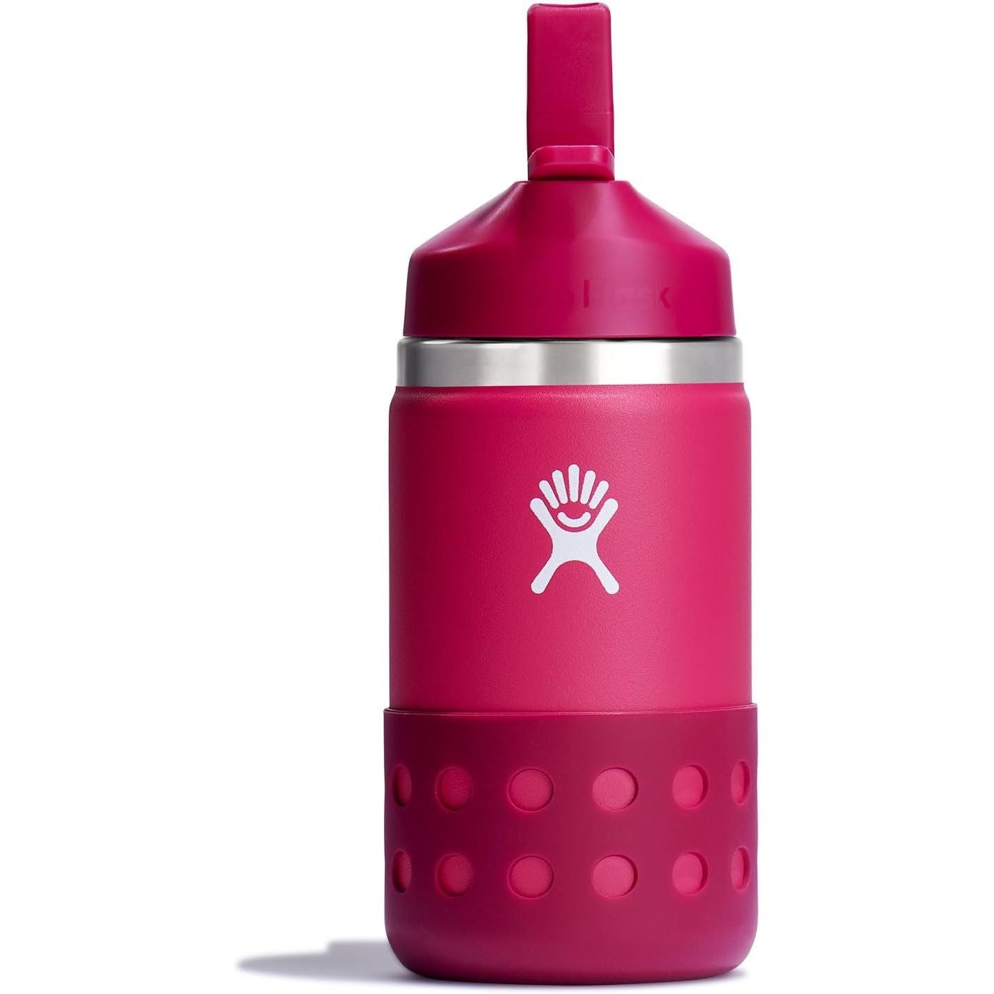 Hydro Flask Kinder-Trinkflasche für die Schule - Edelstahl und isoliert mit Strohhalmverschluss - 355 ml in Seaspray Blue