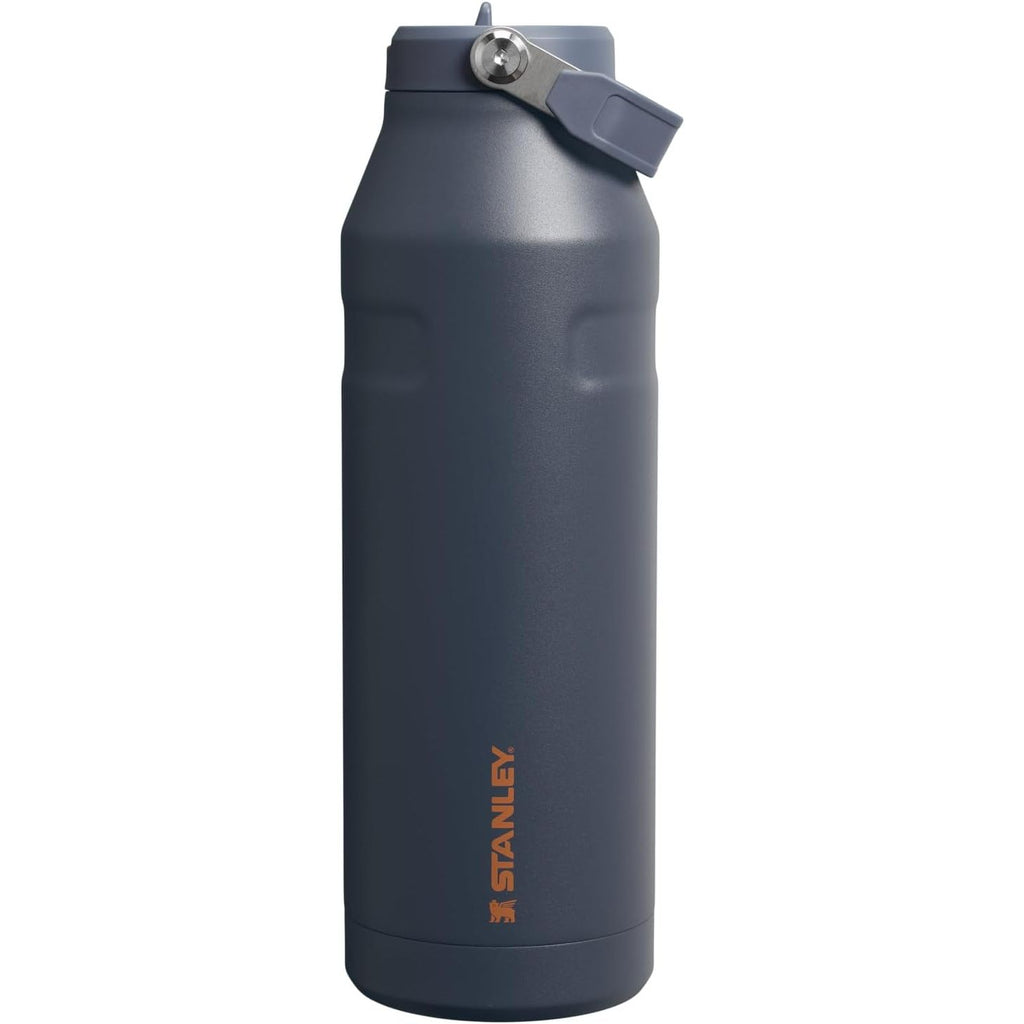 Stanley IceFlow Flip Straw 2.0 Wasserflasche 709 ml | Integrierter Strohhalm mit größerer Öffnung | Leicht und auslaufsicher | Isolierter Edelstahl | BPA-frei | Twilight