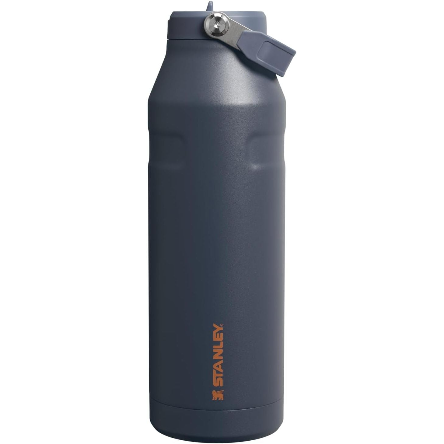 Stanley IceFlow Flip Straw 2.0 Wasserflasche 709 ml | Integrierter Strohhalm mit größerer Öffnung | Leicht und auslaufsicher | Isolierter Edelstahl | BPA-frei | Twilight