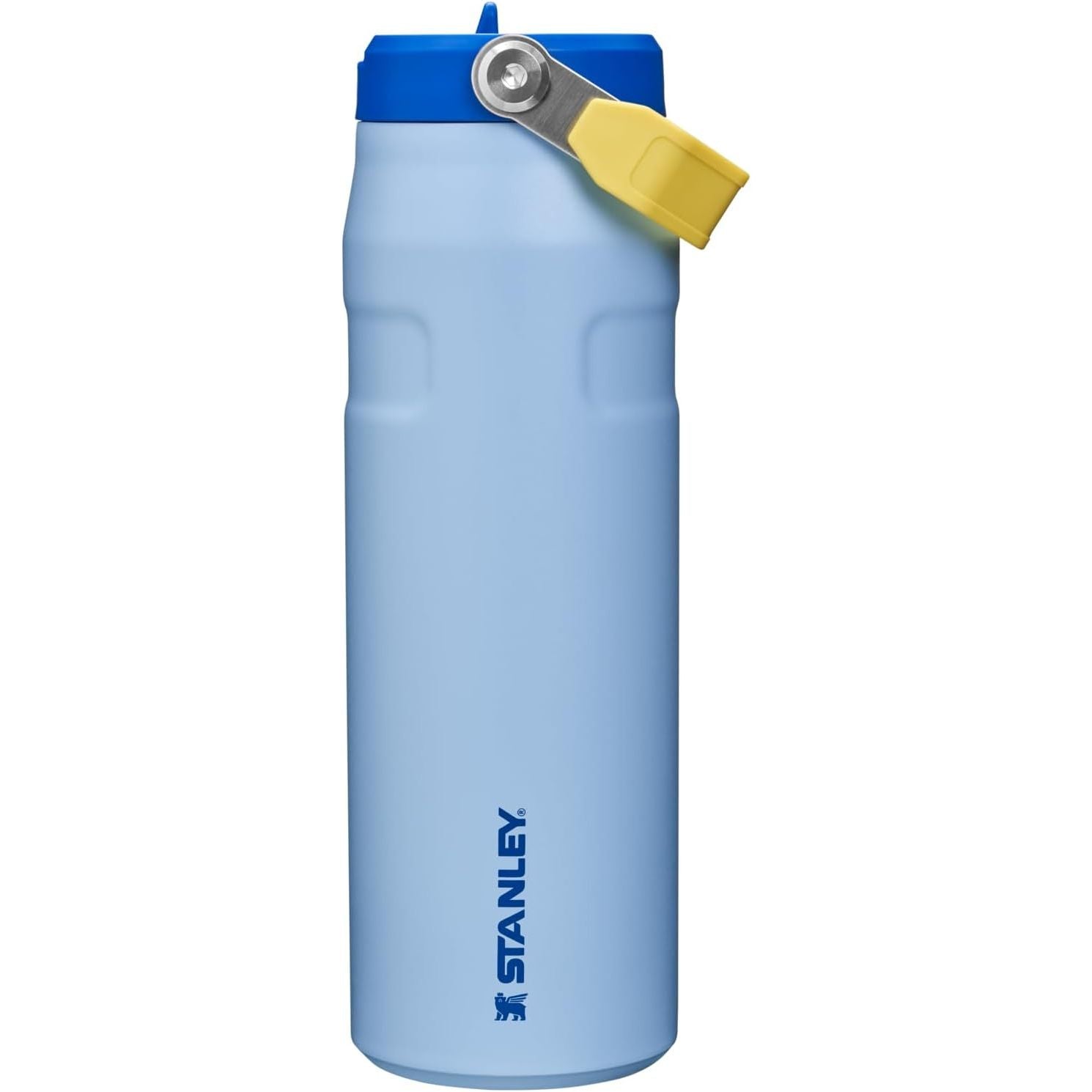 Stanley IceFlow Flip Straw 2.0 Wasserflasche 709 ml | Integrierter Strohhalm mit größerer Öffnung | Leicht und auslaufsicher | Isolierter Edelstahl | BPA-frei | Twilight